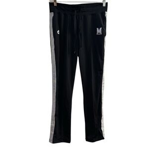 Under Armour University of Maryland Black Track Pants Medium Athletic Casual